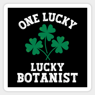 One lucky botanist Sticker